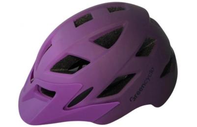 Велосипедний шолом Green Cycle NEBULA Size 48-52 см Purple (HEL-20-90)