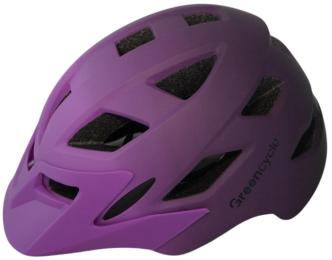 Велосипедний шолом Green Cycle NEBULA Size 52-56 см Purple (HEL-79-41)