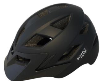Велосипедний шолом Green Cycle ONYX Size 52-56 см Black (HEL-81-15)