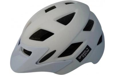 Велосипедний шолом Green Cycle ONYX Size 48-52 см White (HEL-78-44)