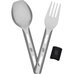 Набір столових приборів Esbit Food Jug-Cutlery Set Large Black (017.0346)