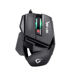 Мишка Gemix W-130 (07600006) Black ігрова USB