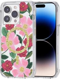 Чохол-накладка Case-Mate Rifle Paper Co with MagSafe для Apple iPhone 14 Pro Rose Garden (RP049234)