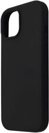 Чохол-накладка JustMust Silicone Case with MagSafe для Apple iPhone 15 Plus Black (6973297908882)