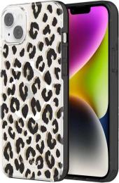 Чохол-накладка Kate Spade New York Protective Hardshell with Magsafe для Apple iPhone 14 Plus Leopard (KSIPH-236-CTLB)