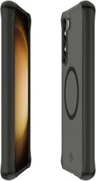 Чохол-накладка ITSKINS Hybrid R Frost with MagSafe для Samsung Galaxy S23 Plus S916 Black (SGCP-HMFRT-BLCK)