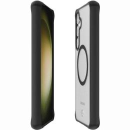 Чохол-накладка ITSKINS Hybrid R Frost with MagSafe для Samsung Galaxy S24 Plus S926 Black (SGKP-HMFRT-BLCK)