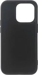 Чохол-накладка JustMust Candy Silicone Back Cover для Apple iPhone 14 Pro Max Black (6973297907281)