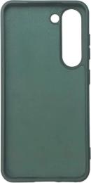 Чохол-накладка JustMust Candy Silicone Back Cover для Samsung Galaxy S23 Plus S916 Dark Green (6973297908288)