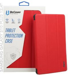 Чохол-книжка для планшета BeCover Smart Case для Samsung Galaxy Tab S10 Plus (SM-X820/SM-X826) 12.4 Red (712238)
