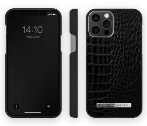 Чохол-накладка iDeal Of Sweden Atelier Case для Apple iPhone 12/12 Pro Picture Neo Noir Croco (IDACAW20-2061-236)