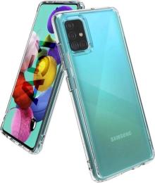 Чохол-накладка Ringke Fusion для Samsung Galaxy A51 A515 Clear (8809688899706)