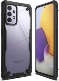Чохол-накладка Ringke Fusion X для Samsung Galaxy A72 A725 Black Clear (8809785453818)