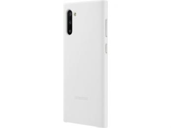 Чохол-накладка Samsung Leather Cover для Samsung Galaxy Note 10 N970 White (EF-VN970LWEGRU)