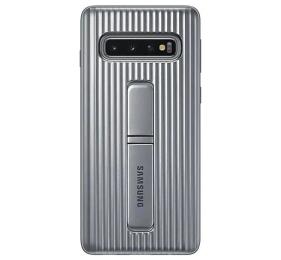 Чохол-накладка Samsung Protective Standing Cover для Samsung Galaxy S10 G973 Silver (EF-RG973CSEGRU)