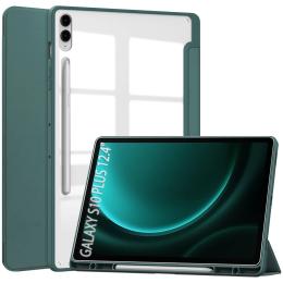 Чохол-книжка для планшета BeCover Soft Edge для Samsung Galaxy Tab S10 Plus (SM-X820/SM-X826) 12.4 Dark Green (712254)