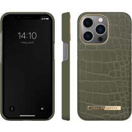 Чохол-накладка iDeal Of Sweden Atelier Case для Apple iPhone 13 Pro Picture Khaki Croco (IDACAW21-I2161P-327)