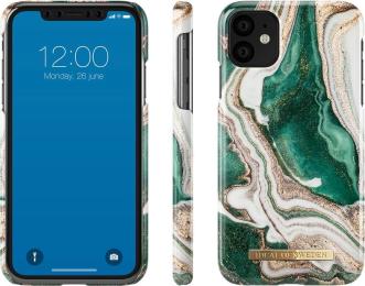 Чохол-накладка iDeal Of Sweden Printed Case для Apple iPhone 11 Picture Golden Jade Marble (IDFCAW18-I1961-98)