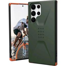 Чохол-накладка UAG Civilian для Samsung Galaxy S22 Ultra S908 Olive (21344D117272)