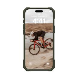 Чохол-накладка UAG Essential Armor Magsafe для Apple iPhone 16 Pro Max Olive Drab (114449117272)