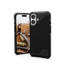 Чохол-накладка UAG Metropolis LT Magsafe для Apple iPhone 16 Kevlar Black (114454113940)