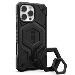 Чохол-накладка UAG Monarch Pro with MagSafe + Magnetic Ring для Apple iPhone 16 Pro Max Carbon Fiber (1144571BV01)