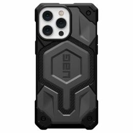 Чохол-накладка UAG Monarch Pro with MagSafe для Apple iPhone 14 Pro Max Kevlar Silver (114031113933)