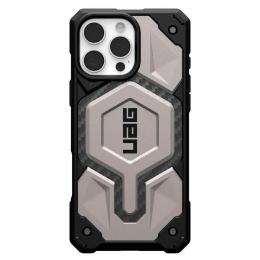 Чохол-накладка UAG Monarch Pro with MagSafe для Apple iPhone 16 Pro Titanium (114456113636)