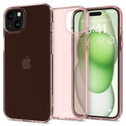 Чохол-накладка Spigen Crystal Flex для Apple iPhone 15 Plus Rose Crystal (ACS06458)