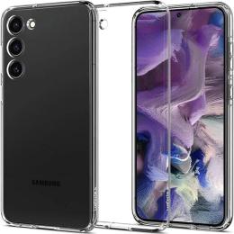 Чохол-накладка Spigen Crystal Flex для Samsung Galaxy S23 S911 Crystal Clear (ACS05738)