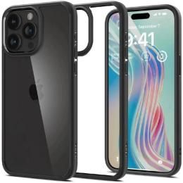 Чохол-накладка Spigen Crystal Hybrid для Apple iPhone 15 Pro Max Matte Black (ACS06449)
