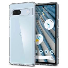 Чохол-накладка Spigen Crystal Hybrid для Google Pixel 7a Crystal Clear (ACS05821)