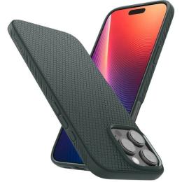 Чохол-накладка Spigen Liquid Air для Apple iPhone 16 Pro Max Abyss Green (ACS07990)