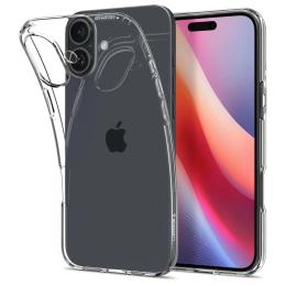 Чохол-накладка Spigen Liquid Crystal для Apple iPhone 16 Crystal Clear (ACS08190)