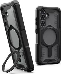 Чохол-накладка UAG Plasma XTE для Samsung Galaxy S24 S921 Black Silver (214448114034)
