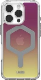 Чохол-накладка UAG Plyo Magsafe LE для Apple iPhone 16 Pro Max Maroon Yellow Ombre (114481114780)