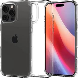 Чохол-накладка Spigen Ultra Hybrid для Apple iPhone 16 Pro Max Crystal Clear (ACS07992)