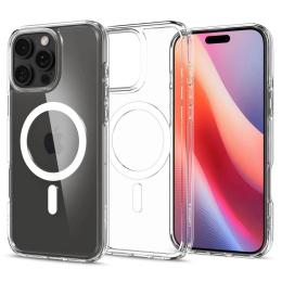 Чохол-накладка Spigen Ultra Hybrid with MagFit для Apple iPhone 16 Pro White (ACS08129)