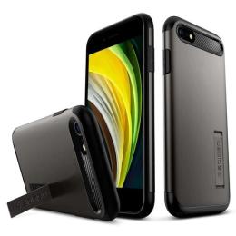 Чохол-накладка Spigen Slim Armor для Apple iPhone 7/8/SE 2020 Gunmetal (ACS00887)