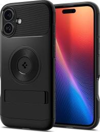 Чохол-накладка Spigen Slim Armor with MagFit для Apple iPhone 16 Plus Black (ACS08098)