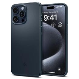 Чохол-накладка Spigen Thin Fit для Apple iPhone 15 Pro Max Metal Slate (ACS06546)