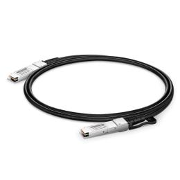 Кабель стекування ALISTAR QSFP 40G Directly-attached Copper Cable DAC Twinax 1M Black (DAC-QSFP-40G-1M)
