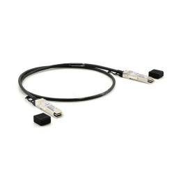 Кабель стекування ALISTAR QSFP 40G Directly-attached Copper Cable DAC Twinax 2M Black (DAC-QSFP-40G-2M)