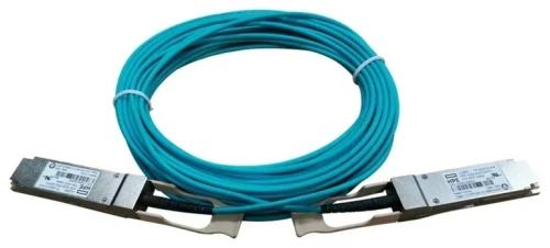 Кабель стекування HPE Aruba JL288A AOC X2A0 40G QSFP + 10M Blue