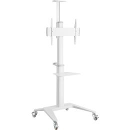 Презентаційна стійка для телевізора Gembird TVS-70T-02-W White 37-70