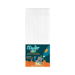 Пластик для 3D-ручки 3Doodler Start (3DS-ECO01-WHITE-24) White 24 шт