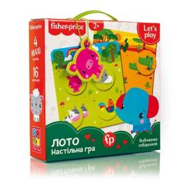 Настільна гра Fisher-Price Лото Звірята (VT2910-01)
