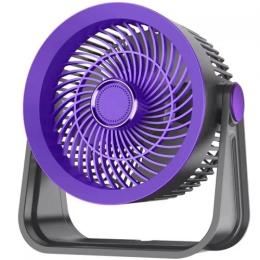 Вентилятор EpiK S35 Built-in aromatherapy/mosquito repellent box 2400mAh Black Purple (00000086582_1)