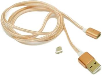 Дата-кабель Ninja 1m USB(тато) - microUSB(тато) Gold