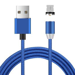 Дата-кабель Ninja 1m USB(тато) - Lightning(тато) Blue